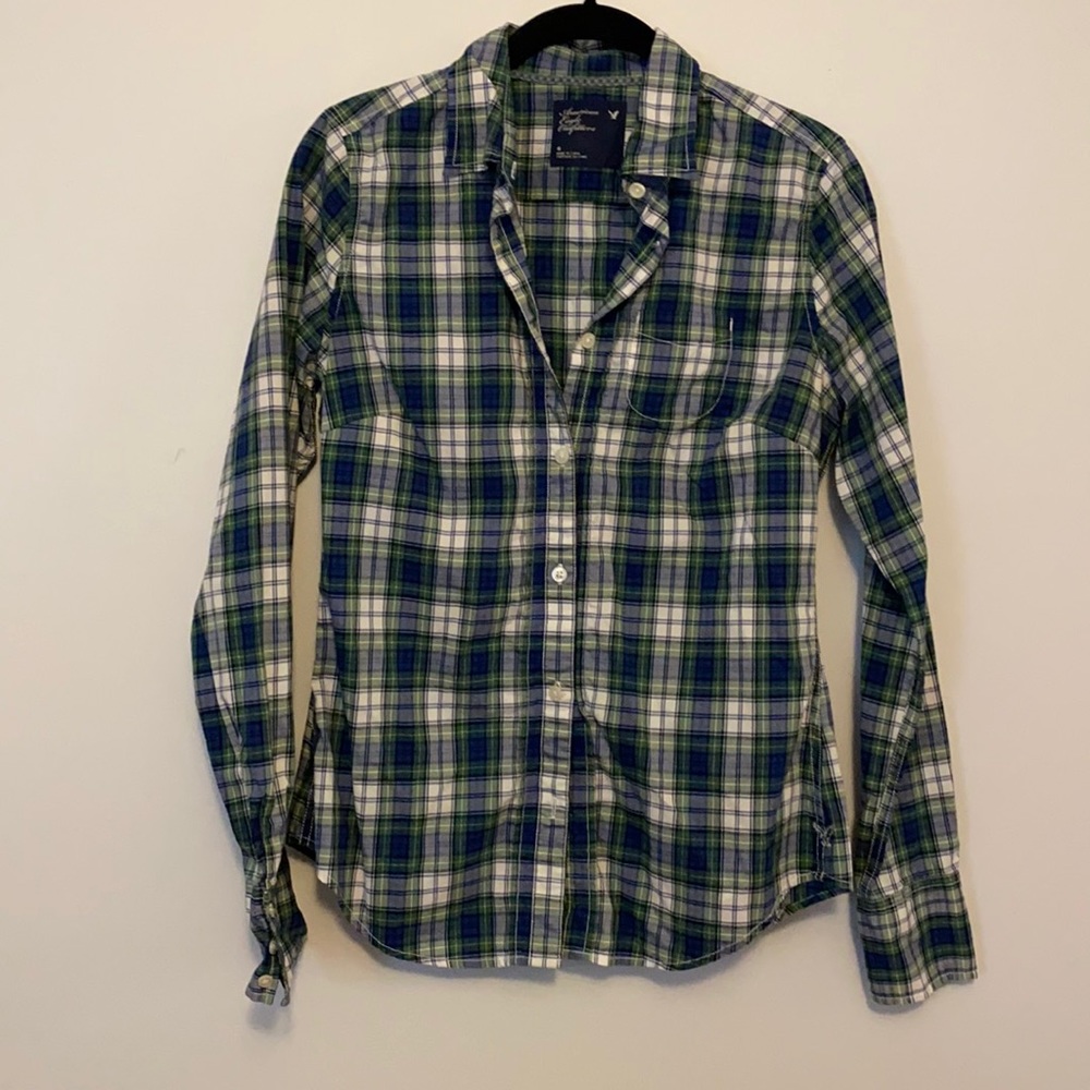 Plaid Button Up